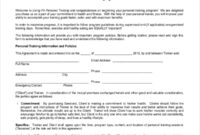 Free 9+ Sample Personal Agreement Forms In Pdf | Ms Word pertaining to Fitness Instructor Contract Agreement Template