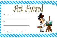 Free Art Award Certificate Templates Editable [10+ Elegant Designs] for Drawing Competition Certificate Templates