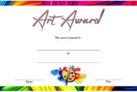 Free Art Award Certificate Templates Editable [10+ Elegant Designs] with regard to Winner Certificate Template Ideas Free
