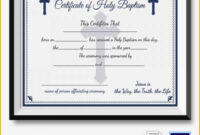 Free Baptism Certificate Template Word Of 20 Baptism Certificates intended for Fresh Baptism Certificate Template Word Free