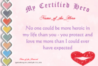 Free Boyfriend Certificates And Awards At Clevercertificates intended for Valentine Gift Certificate Template