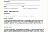 Free Car Loan Agreement Template Of Download Simple Loan Agreement inside New Car Financing Contract Template