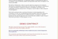 Free Casual Employment Contract Template Of Casual Employment Contract within Casual Worker Contract Template