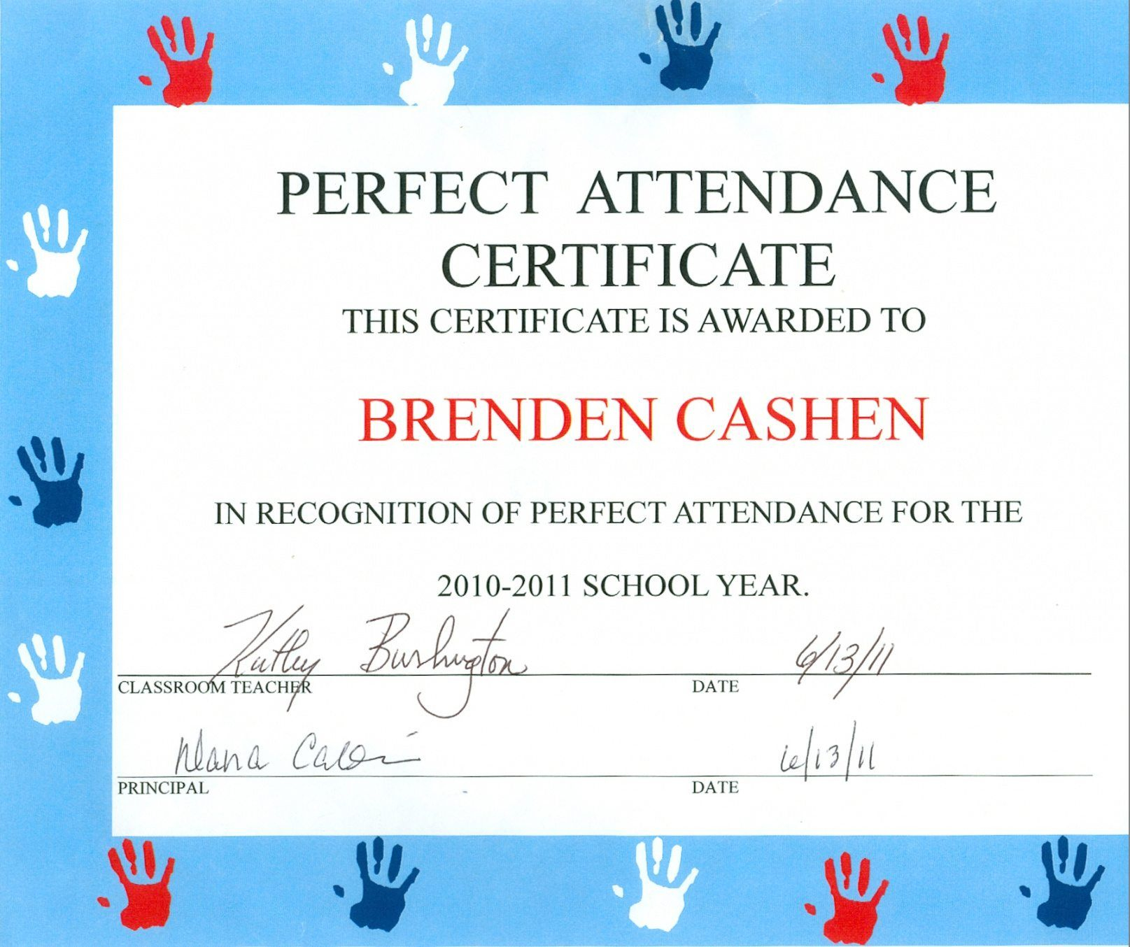 Free Catalog Certificates Free Perfect Attendance For Perfect within Fascinating Perfect Attendance Certificate Template