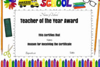 Free Certificate Of Appreciation For Teachers | Customize Online with regard to Awesome Teacher Appreciation Certificate Templates