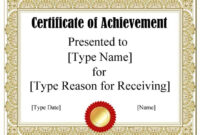 Free Certificate Template Word | Instant Download inside Free Microsoft Word Certificate Templates