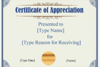 Free Certificate Template Word | Instant Download regarding Printable Certificate Of Recognition Templates Free