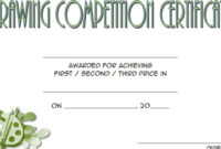 Free Drawing Competition Certificate Templates: 7 Best Ideas in Baby Shower Game Winner Certificate Templates
