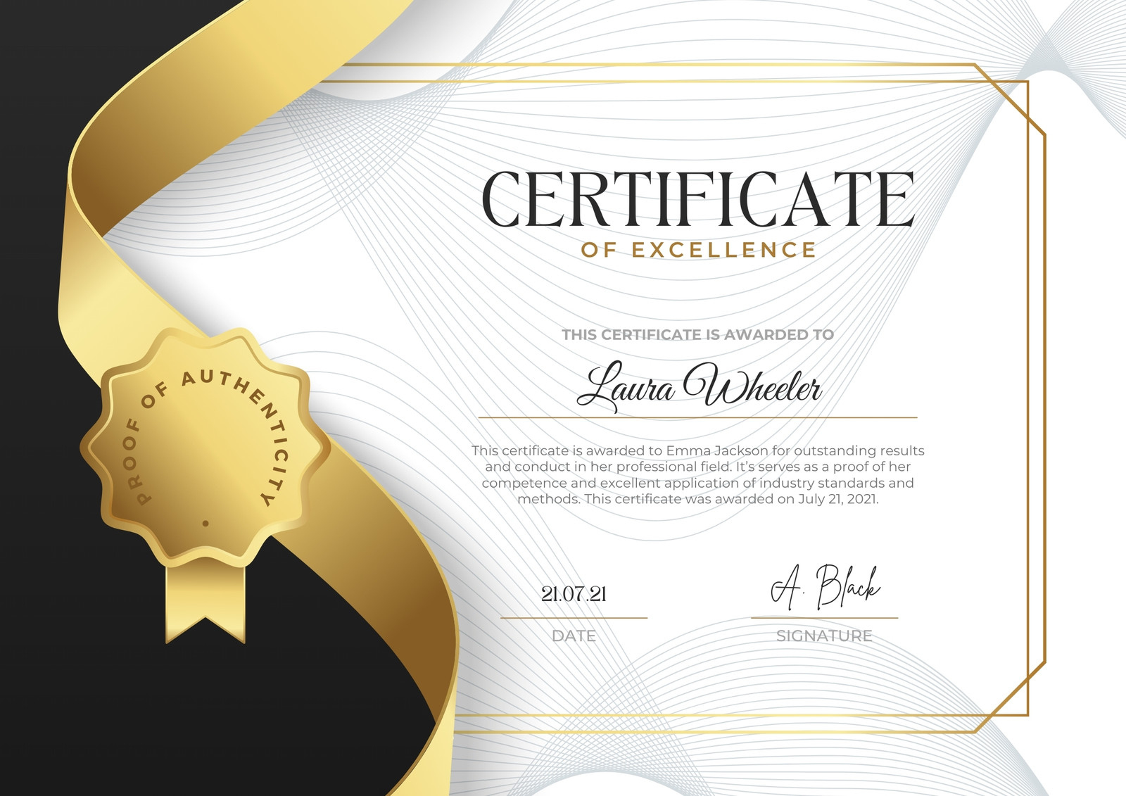 Free Editable Certificates Of Appreciation - 17 Certificate Of with regard to Recognition Certificate Editable