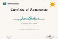 Free Employee Appreciation Certificate Template – Thevanitydiaries with Fascinating Employee Appreciation Certificate Template