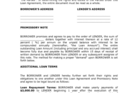 Free Hardware Loan Agreement Template | Private Loans, Contract regarding Private Mortgage Contract Template