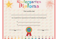 Free Pre K And Kindergarten Graduation Diplomas Teach Junkie in Pre Kindergarten Diplomas Templates Printable Free