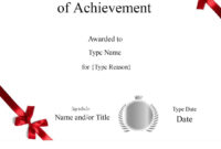 Free Printable Certificate Of Achievement | Customize Online for Fresh Certificate Of Accomplishment Template Free