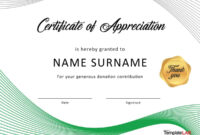 Free Printable Volunteer Certificates Of Appreciation – Free Printable inside Awesome Free Employee Appreciation Certificate Template