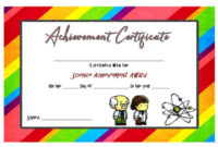 Free Science Certificate Of Achievement Template 6 | Certificate Of in Science Achievement Certificate Templates