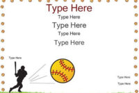 Free Softball Certificate Templates (1) – Templates Example | Templates with regard to Free Free Softball Certificate Templates