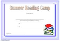 Free Summer Reading Certificate Printable: 7 Special Edition Di 2020 for Accelerated Reader Certificate Templates