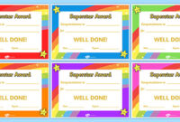 Free! – Superstar Certificates – Primary Resources in Simple Star Performer Certificate Templates