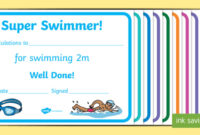 Free Swimming Certificate Templates For Word - Printable Templates within Swimming Certificate Templates Free