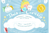 Free Tooth Fairy Certificatehallmark for Free Tooth Fairy Certificate Template