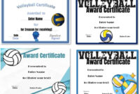 Free Volleyball Certificate Templates – Customize Online throughout Amazing Player Of The Day Certificate Template Free