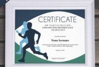 Fresh Editable Running Certificate | Editable Certificates, Running for Editable Running Certificate