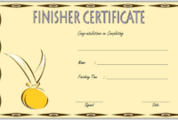 Fresh Finisher Certificate Template 7 Completion Ideas Within Amazing for Finisher Certificate Template 7 Completion Ideas