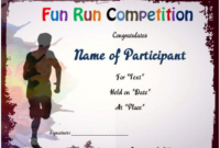 Fun Run Certificate Template : 14+ Editable Free Word With Regard To regarding Fresh Running Certificates Templates Free