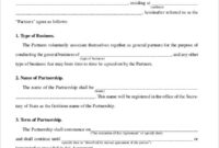General Partnership Agreement Sample | General Partnership, Contract inside Modeling Contract Agreement