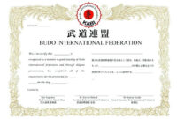 Get Our Image Of Karate Certificate Template | Art Certificate within New Karate Certificate Template