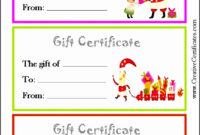 Gift Certificate For Babysitting : Fishing Gift Certificate Template for Fantastic Babysitting Gift Certificate Template