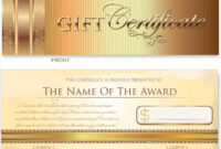 Gift Certificate Template Ai ] – Yoga Studio Gift With Indesign Gift with regard to Awesome Indesign Certificate Template