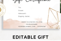 Free Company Gift Certificate Template