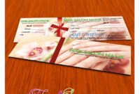 Gift Certificates For Nail Spa Salon Www.nailspadesigns || One-Stop regarding Awesome Nail Salon Gift Certificate