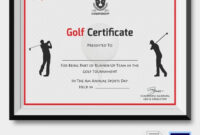 Golf Certificate Template Free (3) – Templates Example | Templates with regard to Fascinating Golf Certificate Template Free