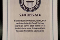 Guinness World Record Certificate Template – Business Plan Templates for Fresh Guinness World Record Certificate Template