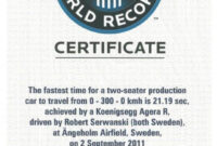 Guinness World Record Certificate Template regarding Guinness World Record Certificate Template