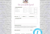 Hair Stylist Bridal Or Event Agreement Contract Template | Etsy within Fascinating Hair Stylist Contract Agreement Sample