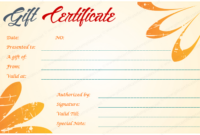 Hawaiian Design Gift Certificate Template for Fresh Free 7 Certificate Of Stock Template Ideas