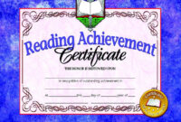 Hayes Reading Achievement Certificate, 8-1/2 X 11 In, Paper, Pack Of 30 in Hayes Certificate Templates