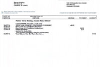 Healthcare | Medical Statement Printing | Postal Pros for Patient Billing Statement Template