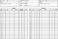 Hockey Score Sheet – Template Free Download | Speedy Template pertaining to Nba Player Contract Template