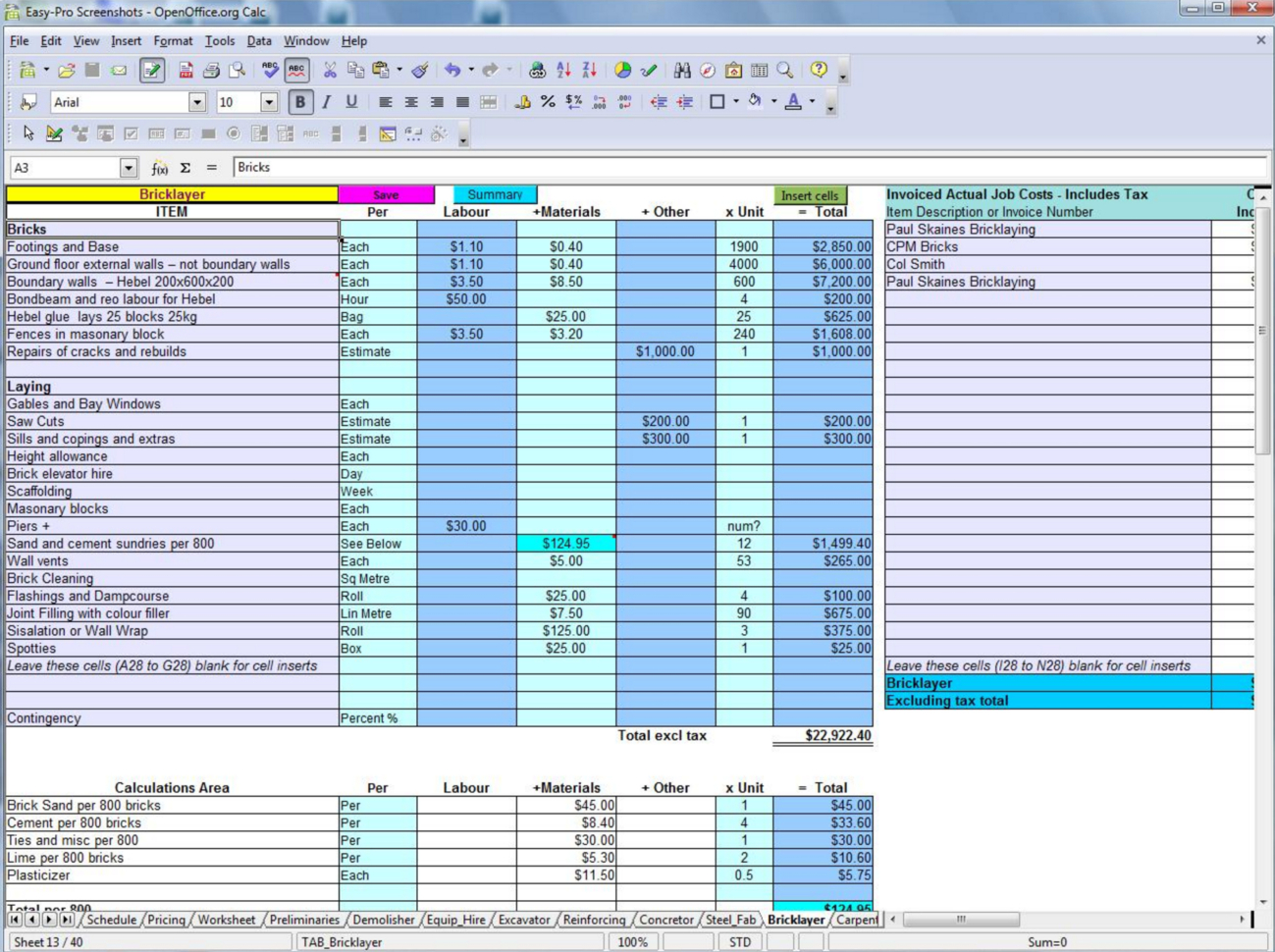 Hotel Construction Budget Spreadsheet — Db-Excel intended for Building Cost Spreadsheet Template