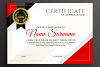 I Will Design Professional Award Certificate, Certificate Appreciation with regard to New Writing Competition Certificate Templates