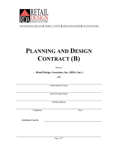 Interior Designer Contract - 10+ Examples, Format, Pdf | Examples for Interior Decorator Contract Template