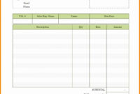 Itemized Bill Template pertaining to Itemized Billing Statement Template