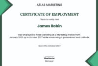 Job Experience Certificate Template [Free Jpg] – Google Docs intended for Certificate Of Experience Template