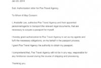 Letter Of Signature Authority | Template Business Format with Public Speaker Contract Template