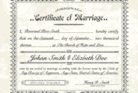 Marriage Certificate Sample – Dalep.midnightpig.co For Mexican Marriage inside Fresh Certificate Of Marriage Template