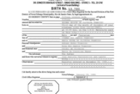 Marriage Certificate Translation Template (8 pertaining to New Birth Certificate Translation Template English To Spanish